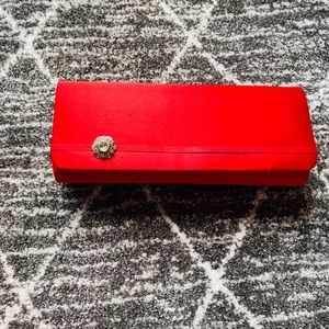 Formal red clutch
